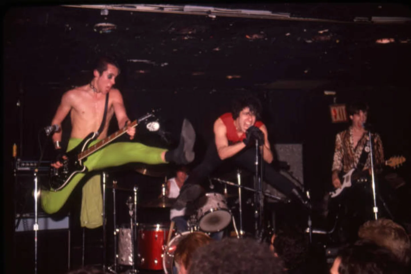 Punk - Misfits perform on stage at Max's Kansas City nightclub, New ...