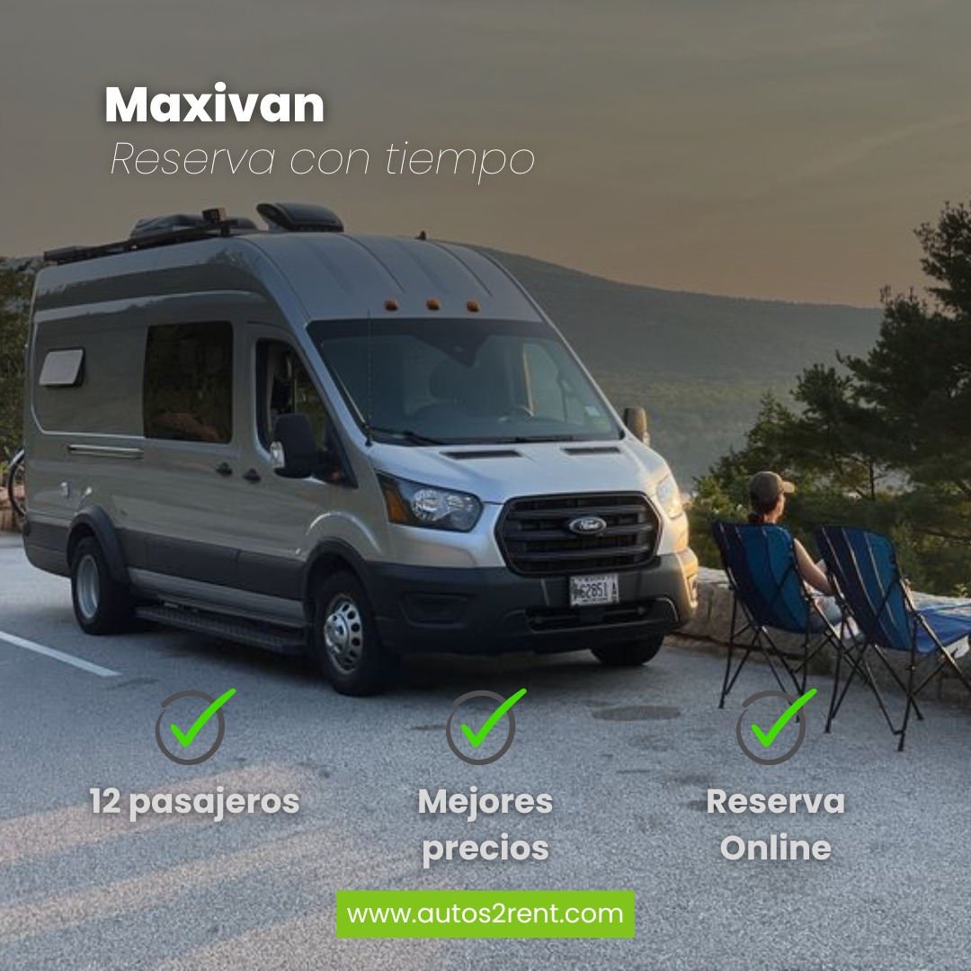 Autos2Rent - 🚐 Maxivan: Comodidad y espacio para tu viaje perfecto ...