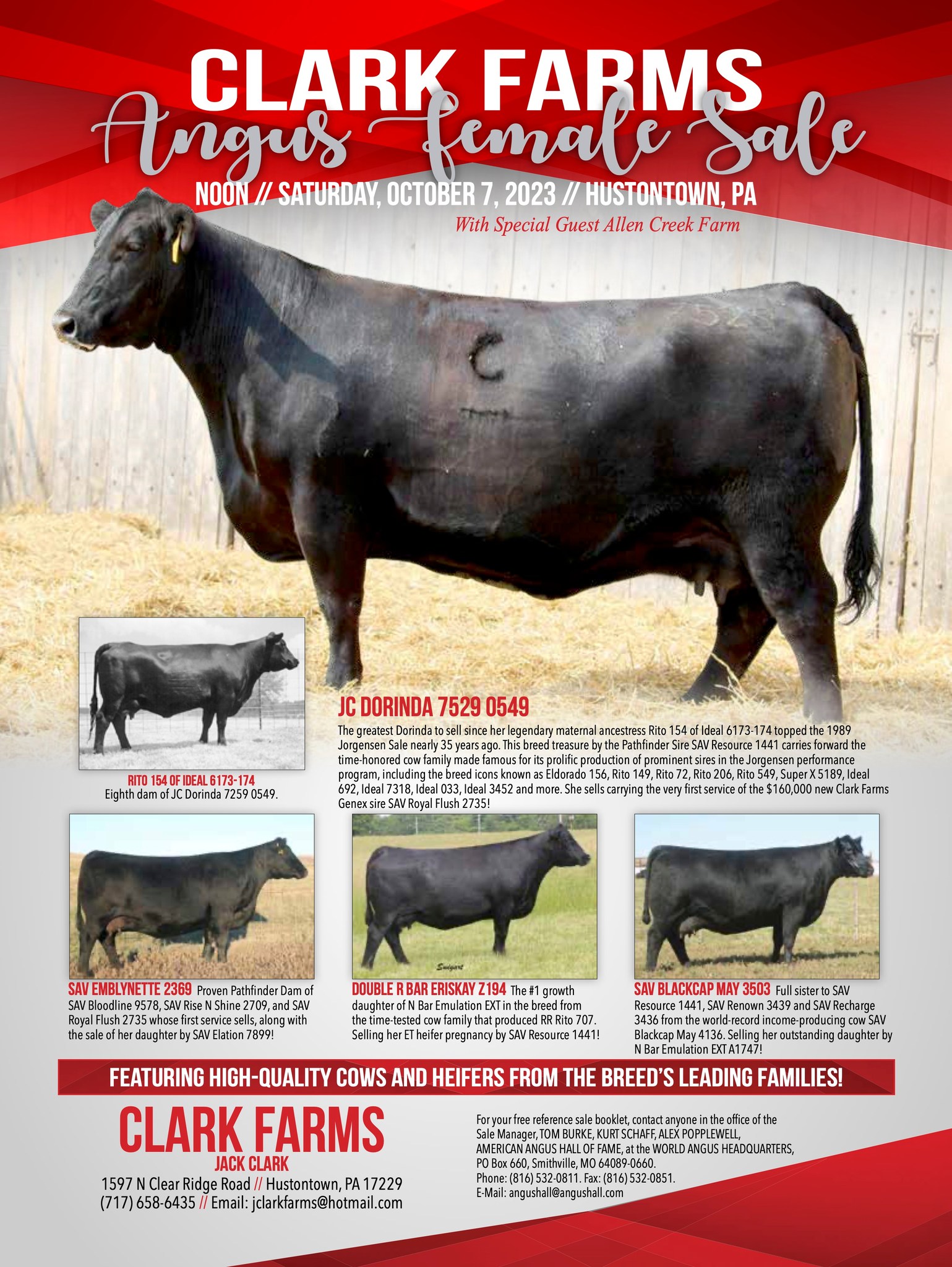 We are pleased to announce our 2nd... - Clark Farms Angus | Facebook