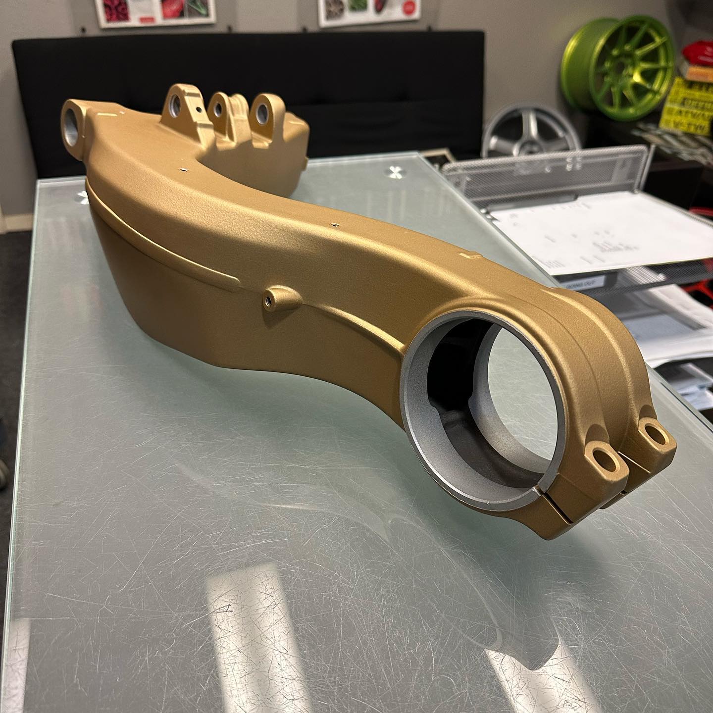 Ducati swing arm refinished in... - Unit F14 Powder Coating | Facebook