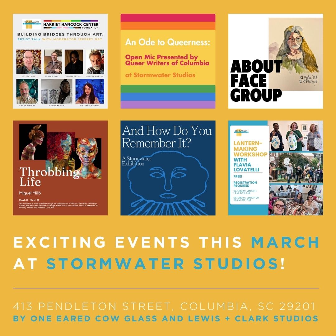 Stormwater Studios - Exciting Events at Stormwater Studios This March ...