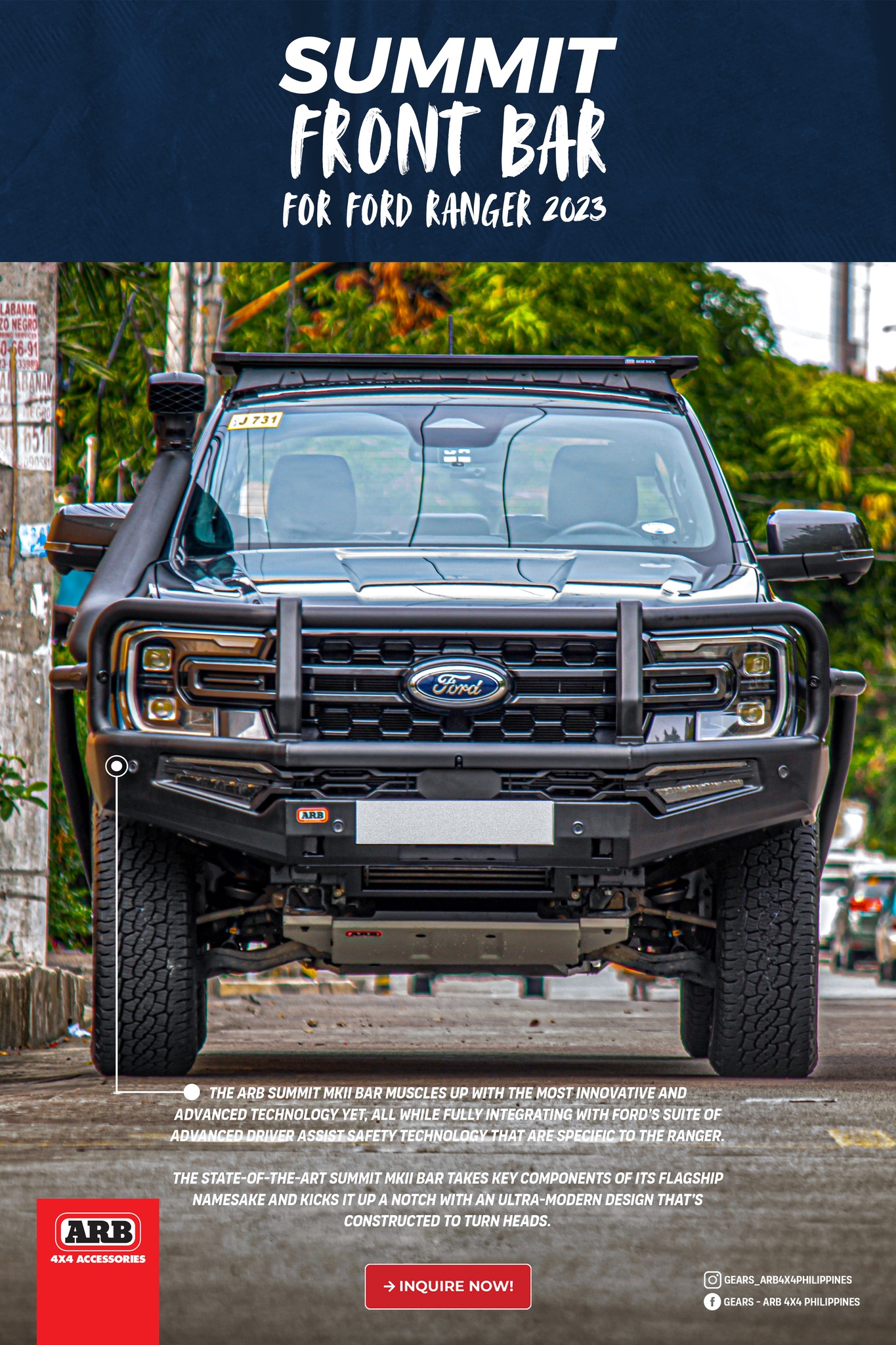 Gears - ARB 4x4 Philippines - ‼ Available Now ‼ ARB SUMMIT BAR FOR FORD ...