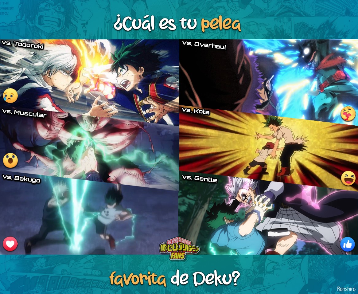 La Mia vs Kota jajaja Cuál... - Boku no Hero Academia Fans | Facebook