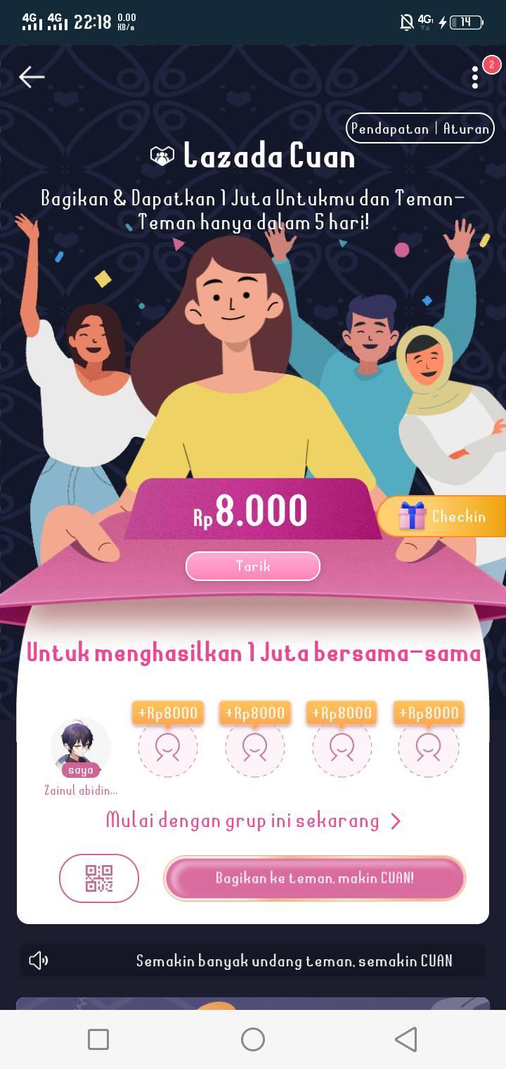 Apk penghasil saldo dana/ovo/goopay dll