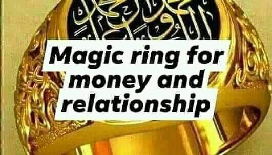 Magic ring For money problems and love spells
