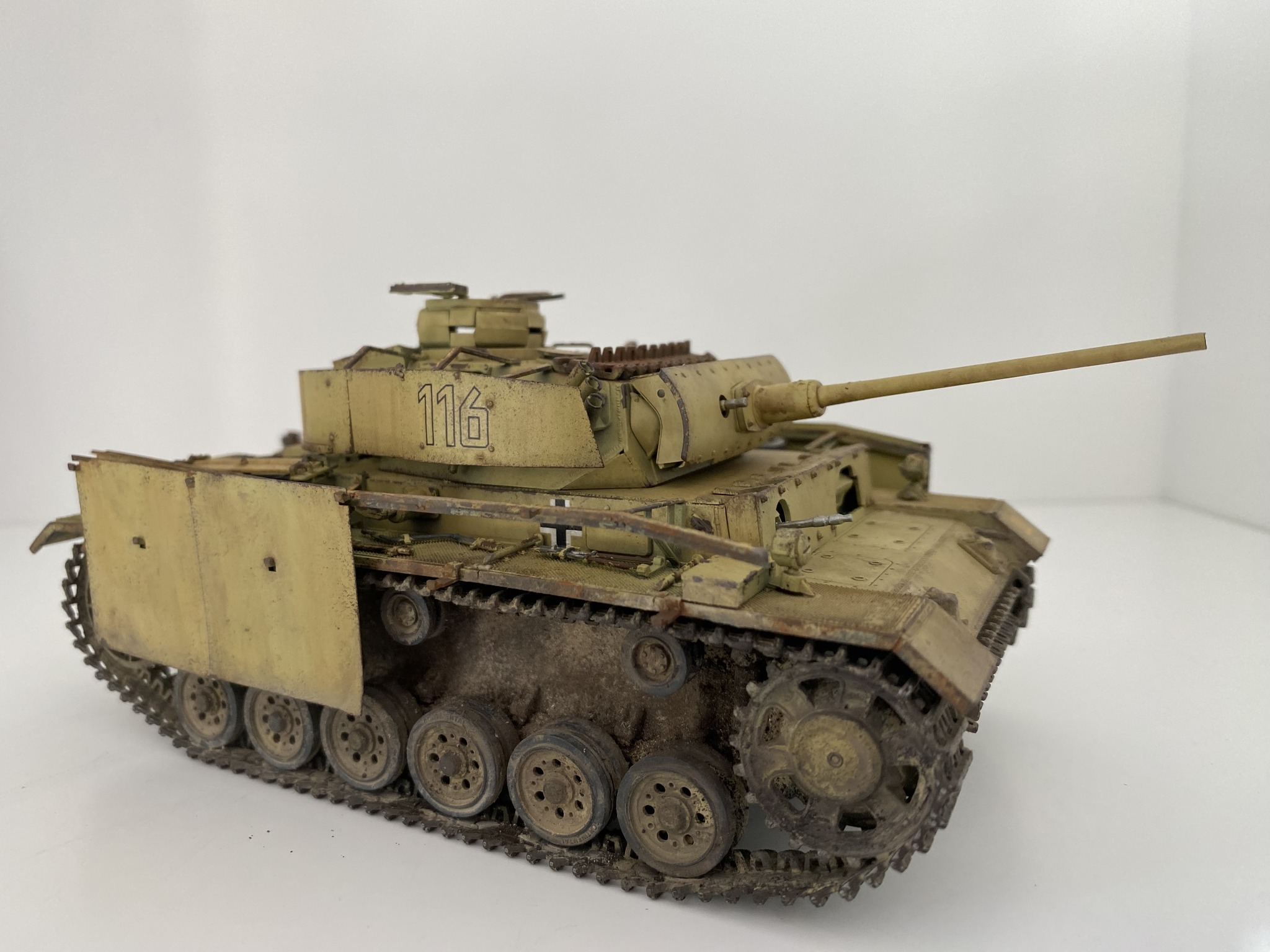 Maquette Panzer III MENG 918056 – Kit à Clipser, Sans Colle, Facile à Monter