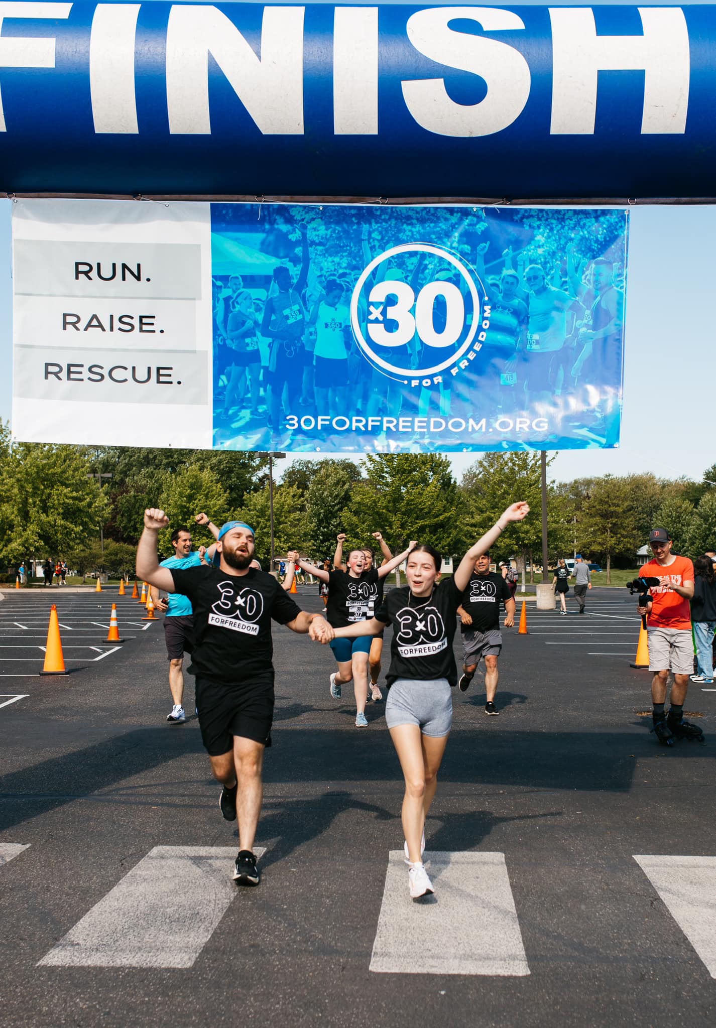 30 for Freedom - There’s nothing like the finish line! We... | Facebook