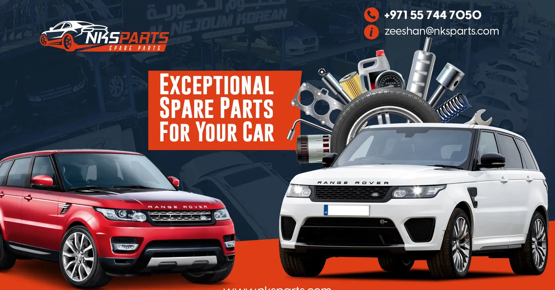 NKS Range Rover Used Spare Parts