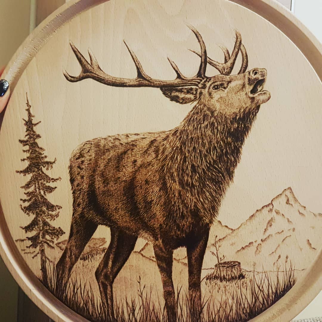 The Pyrography Fox