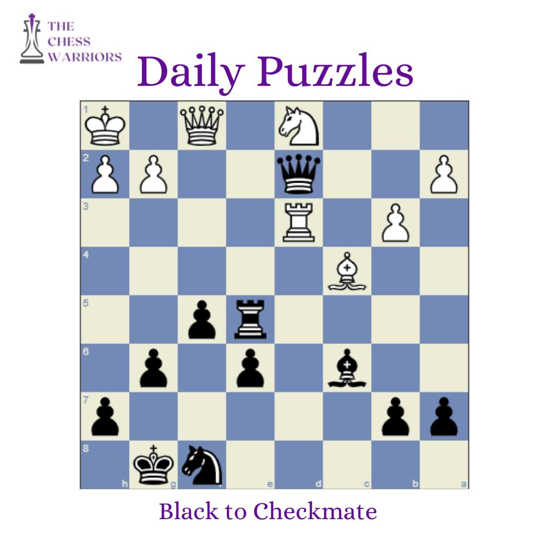 The Chess - 🔥 Checkmate Challenge! ♟️ Black is on the attack—can you ...