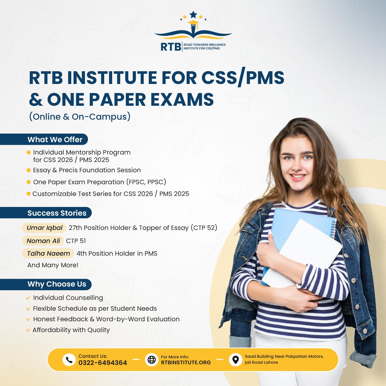 Road Towards Brilliance Institute - 🚀 RTB Institute: Online/On-Campus ...