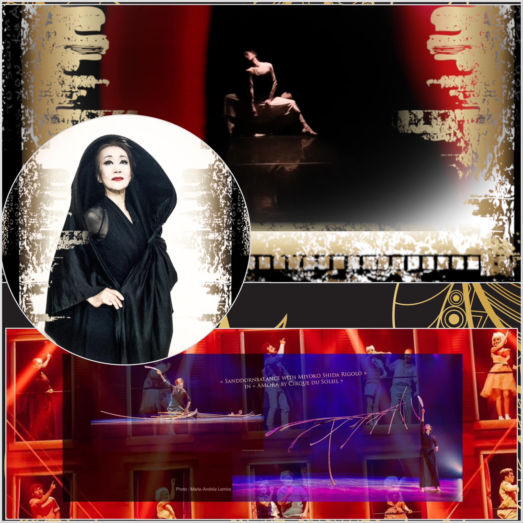 Yuriko's life and career as a dancer and choreographer