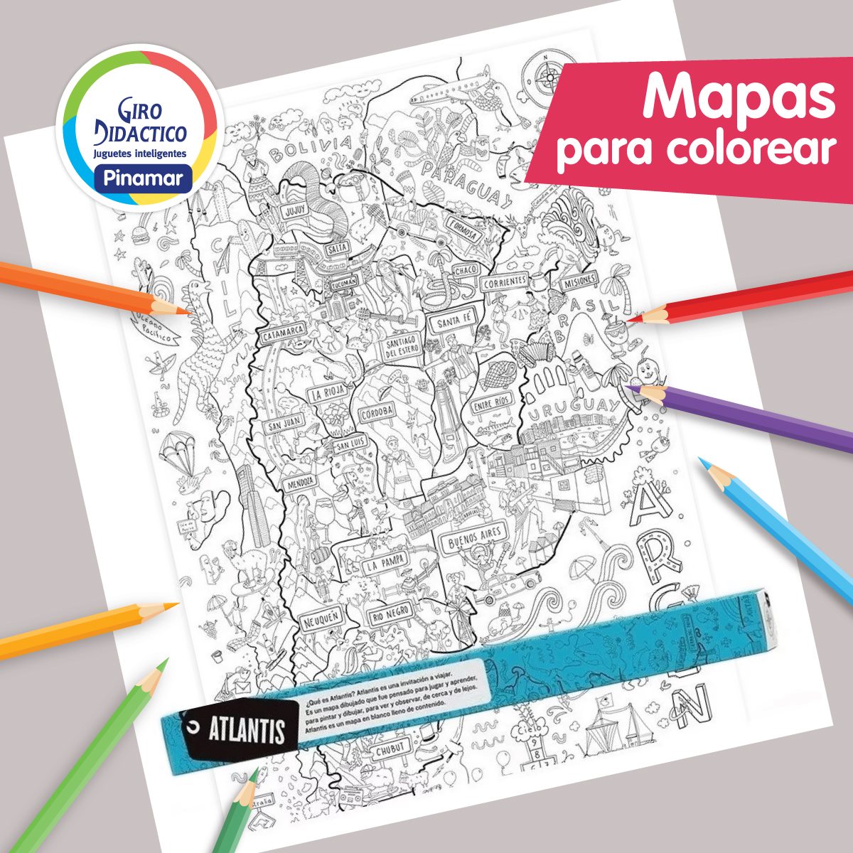 ¿Conocés los mapas del proyecto... - Giro Didáctico Pinamar