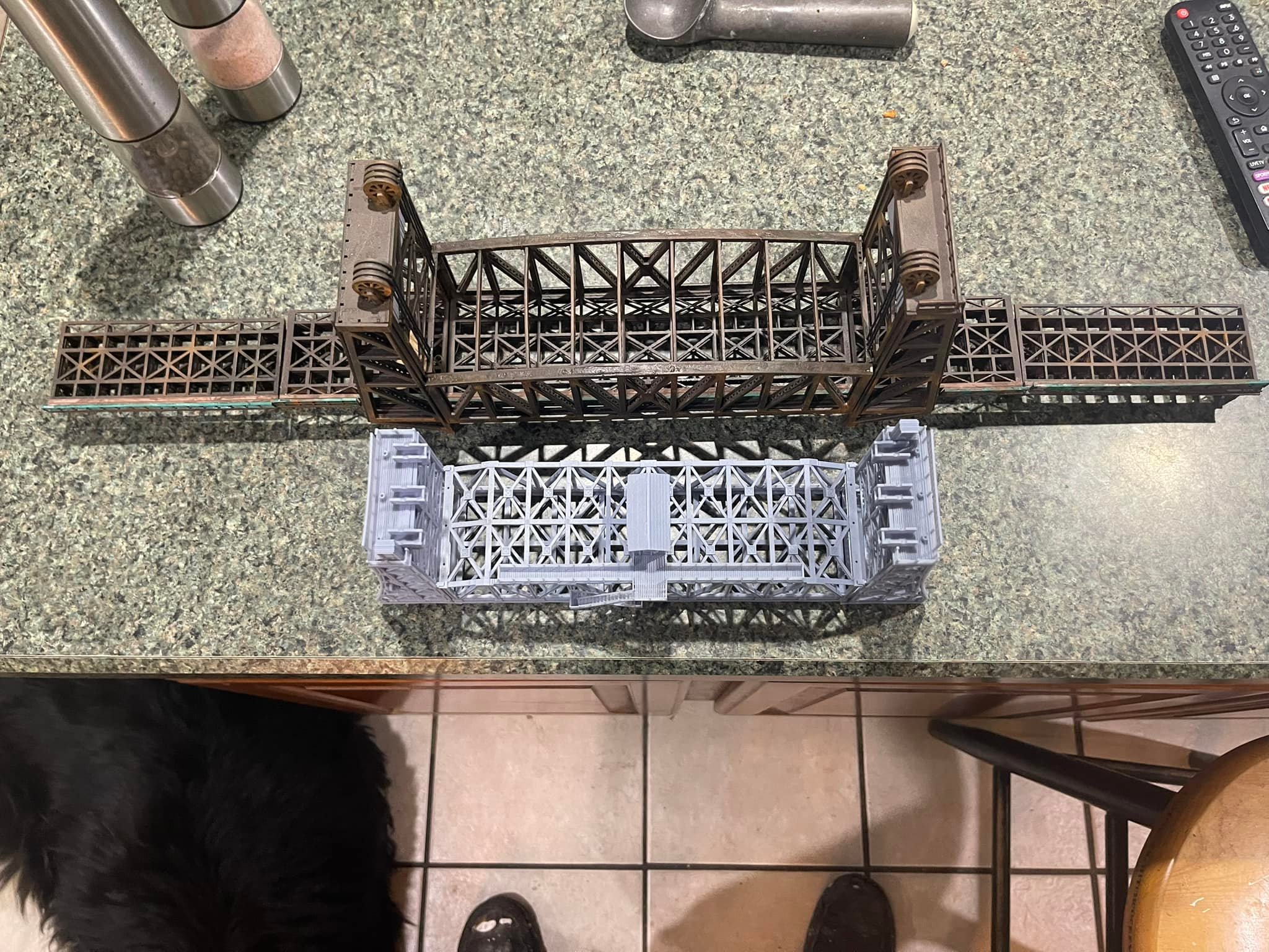 Spencer-3D N Scale Paulins Kill Viaduct Bridge - 30-Inch Long 3D Printed Model-660839