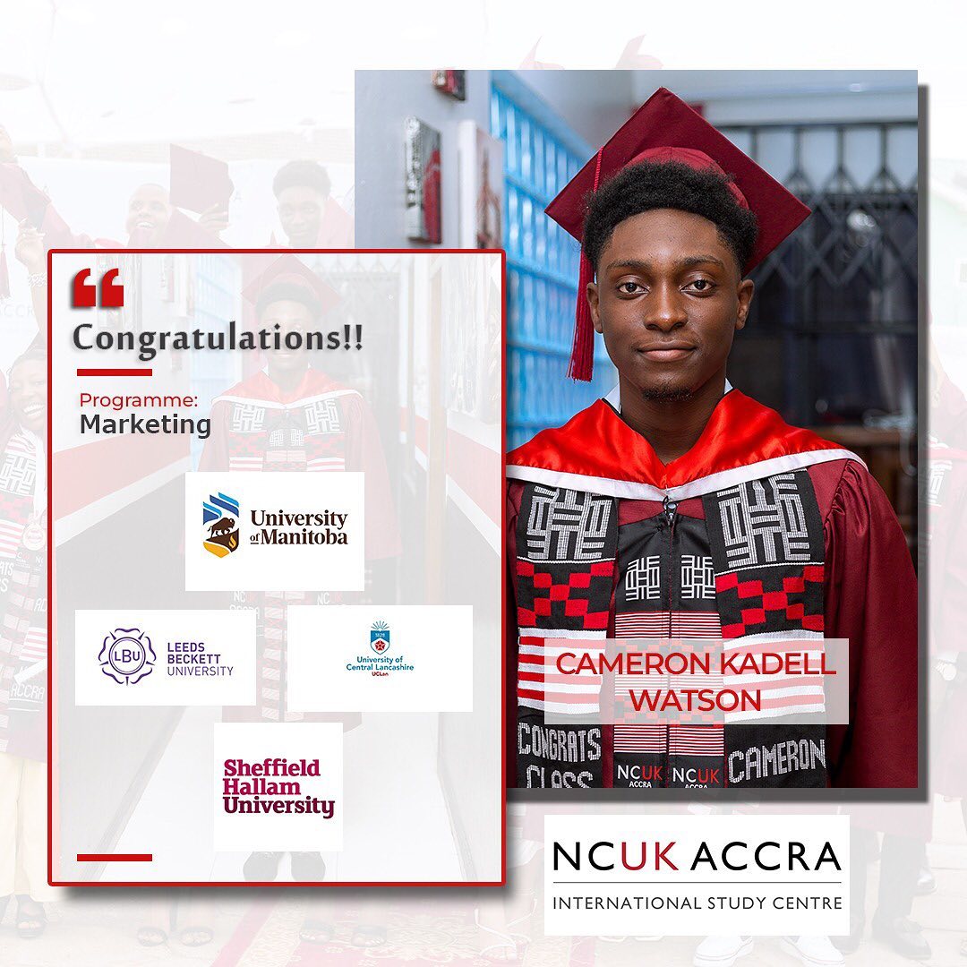 NCUK Accra - Congratulations to our class of 2022 for... | Facebook