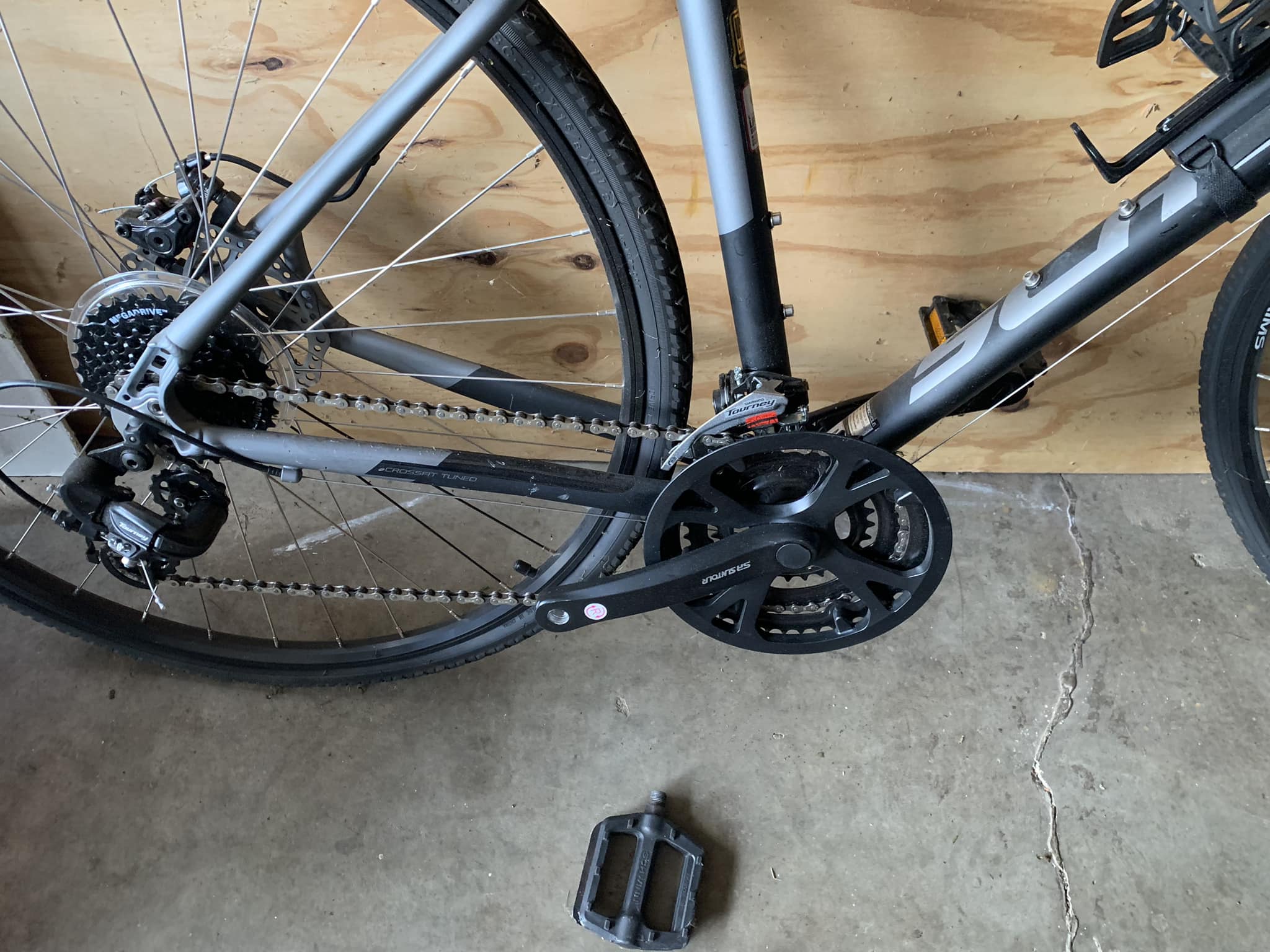 grizl schutzbleche VODHXA Fahrrad Schutzblech Set für Canyon 2020, Einstellbar Vorne Hinten Mudguard Schutz für 24-29 Zoll MTB Rennrad, Spritzwasser Schmutz, Schnelle Demontage,B Sport & Freizeit Color:Khaki/Gray SCOTT Addict Gravel 10 Category_Kiefer/Custom Apparel