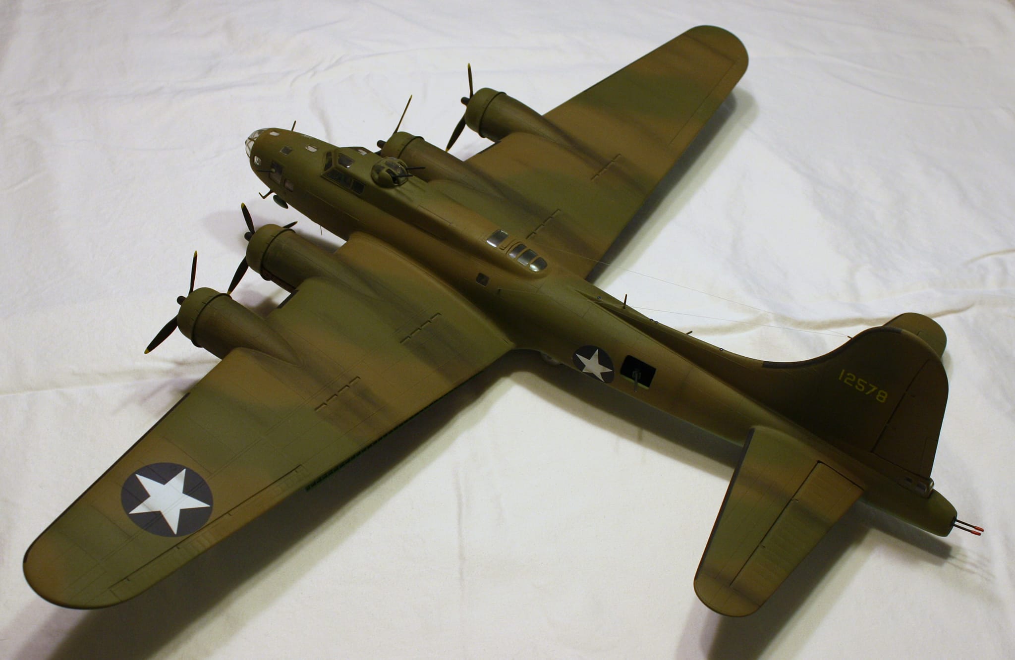 Franklin Mint's rare SB-17G diecast model and B-17 plane experiences