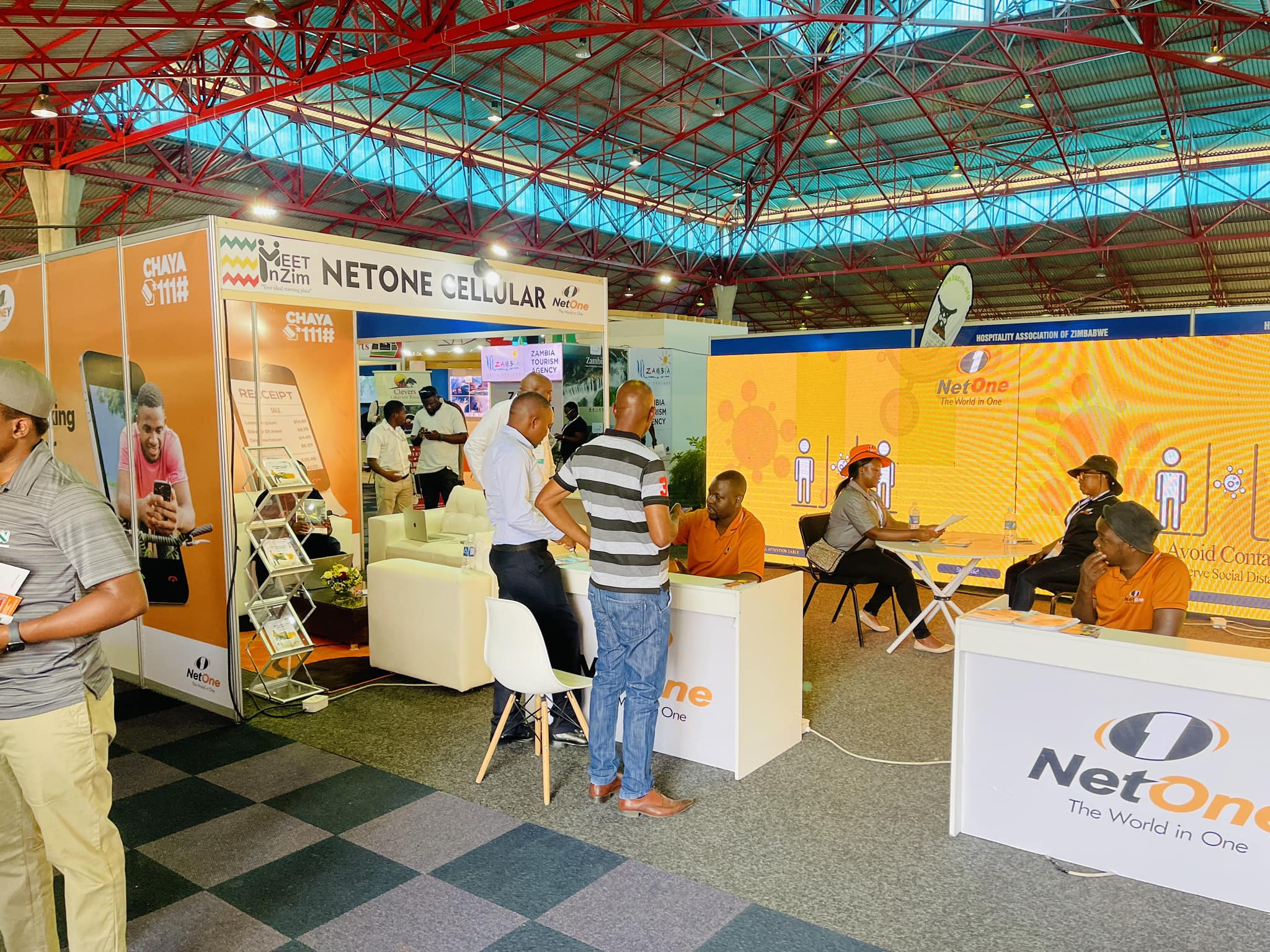 NetOne - Visit our NetOne stand at the Sanganai Hlanganani...