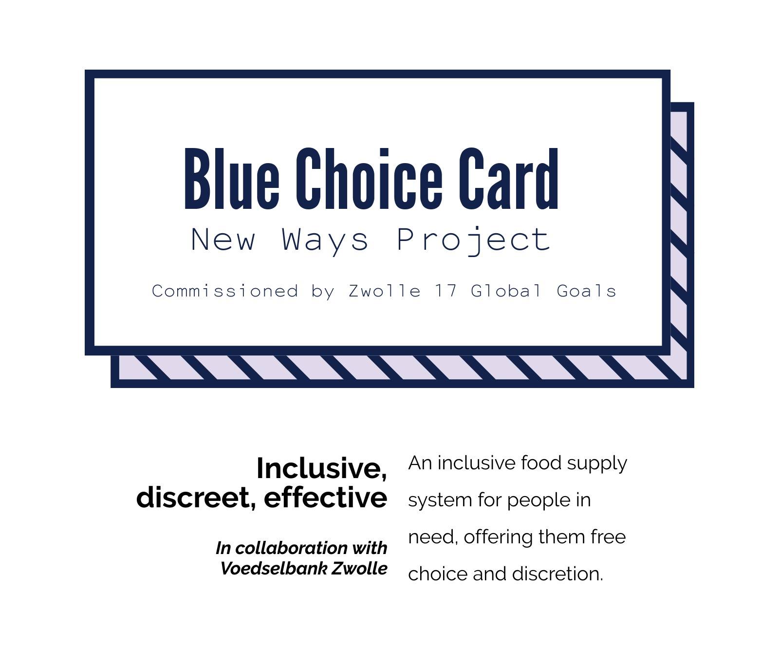 Blue Choice Card | Zwolle