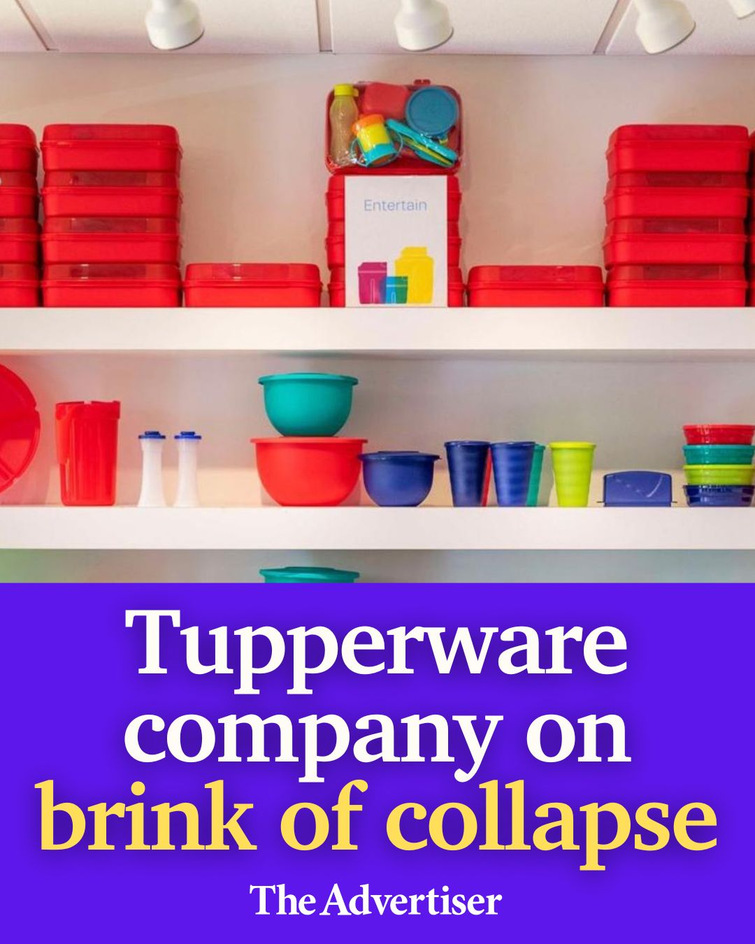 The Advertiser - There are fears that iconic brand Tupperware, which ...