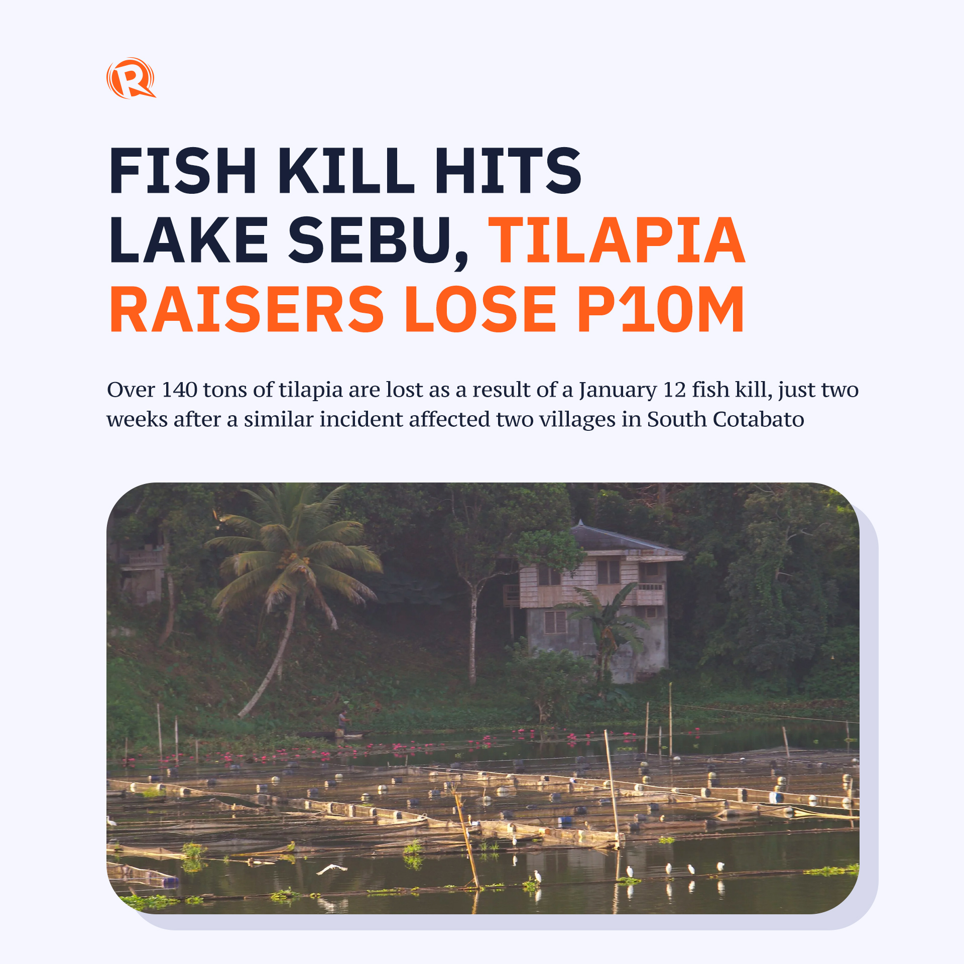 Rappler - Lake Sebu’s fish pen operators have so far...