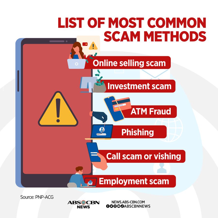 MAG-INGAT PO TAYO SA MGA SCAMMER! Ayon sa Philippine National Police ...