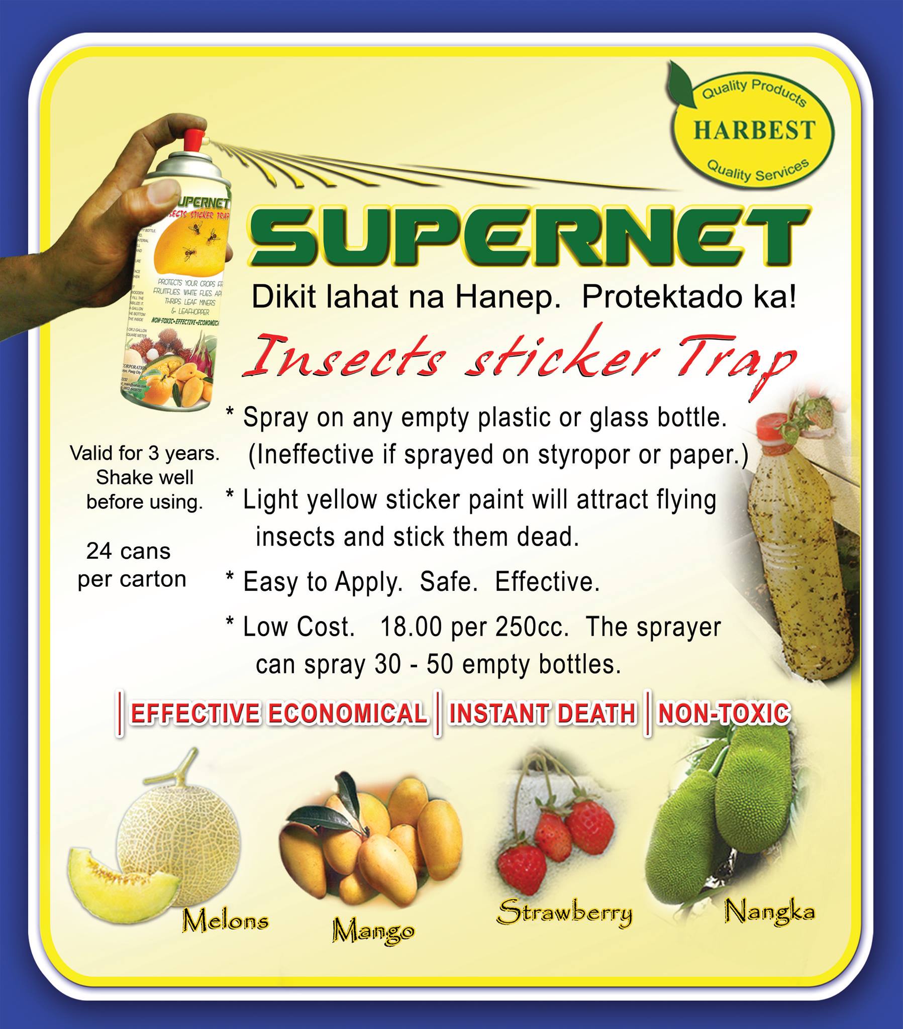 SUPERNET Insects... - Harbest Agribusiness Corporation | Facebook