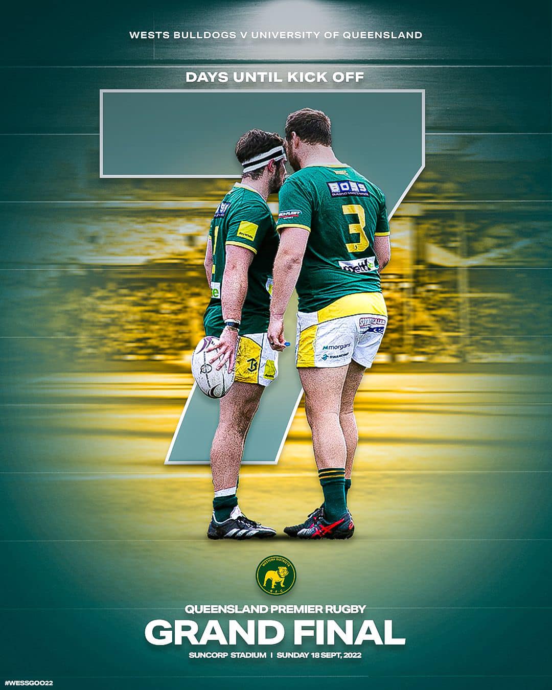 The countdown is on! 7 Days until... - Wests Bulldogs Rugby