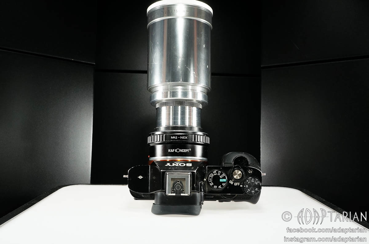 Adapted Leitz Elmaron 150mm f2.8 lens for bokeh