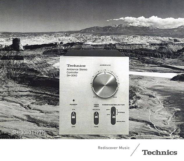Technics - SH-3060 Ambience Stereo Controller (1977) In the age