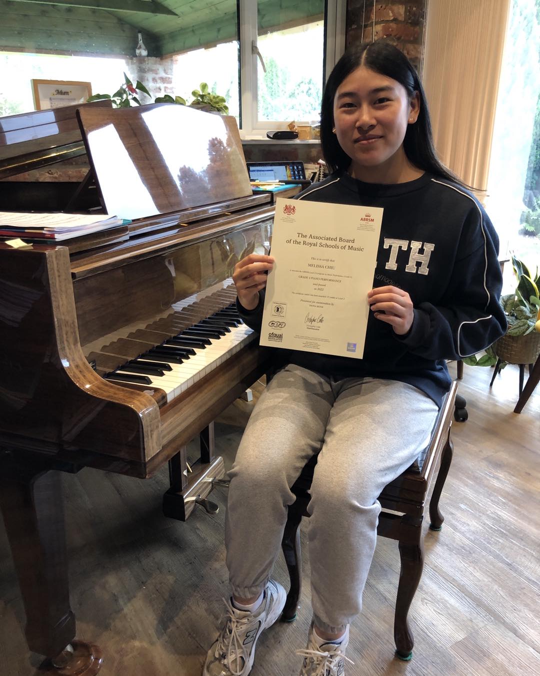 Piano Lessons - Congratulations to Melissa who has...