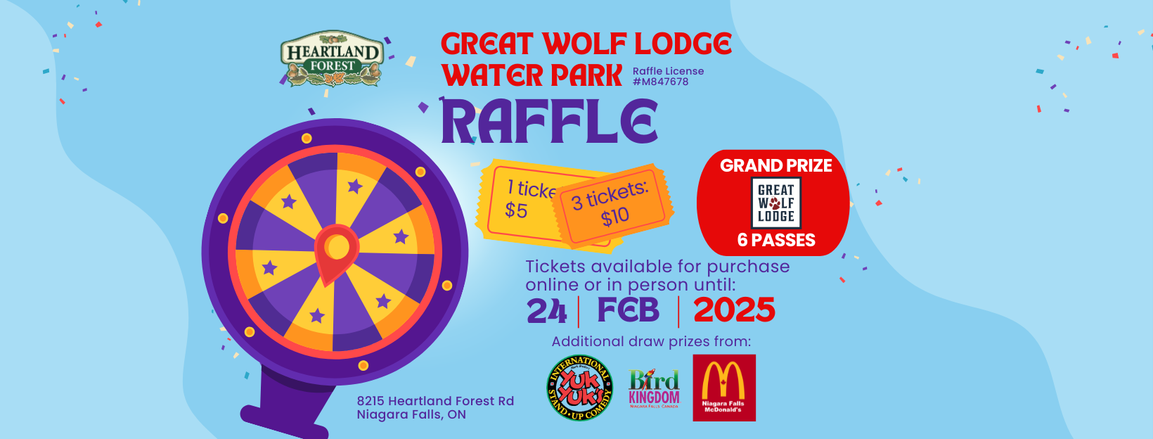 Heartland - 🎉 Don’t miss your chance to win BIG with our Great Wolf ...