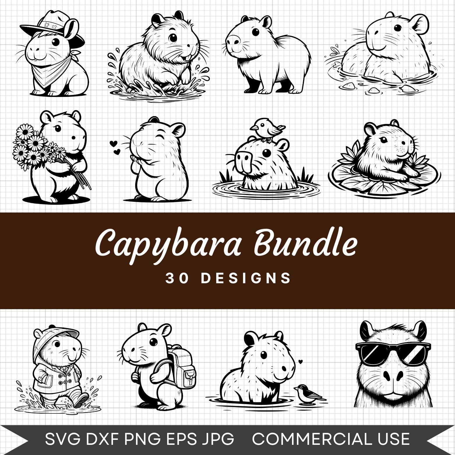 Creative - 🌿 Capybara Cuteness Overload! 🌸💕 Our new Capybara Bundle is ...