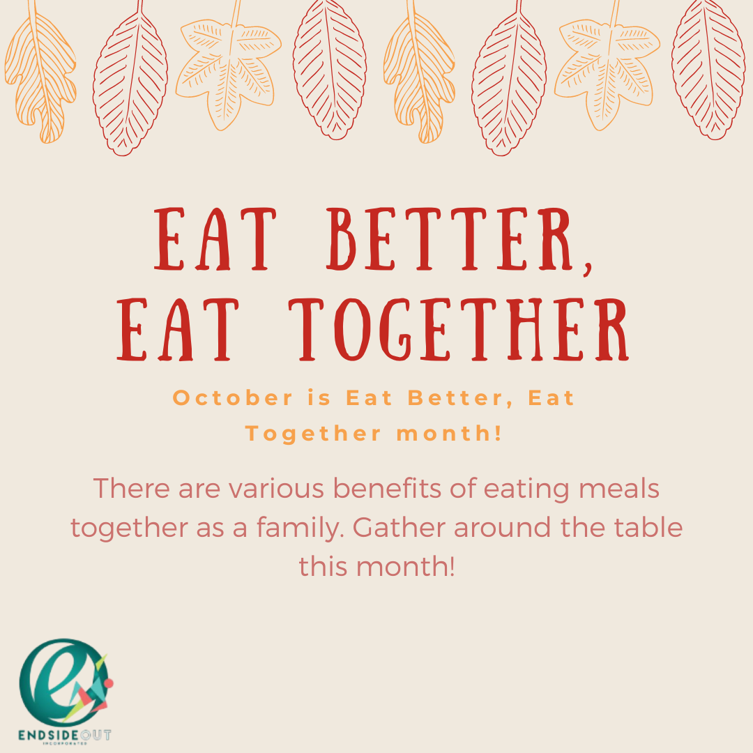 EndsideOut - Happy October! October is Eat Better, Eat...