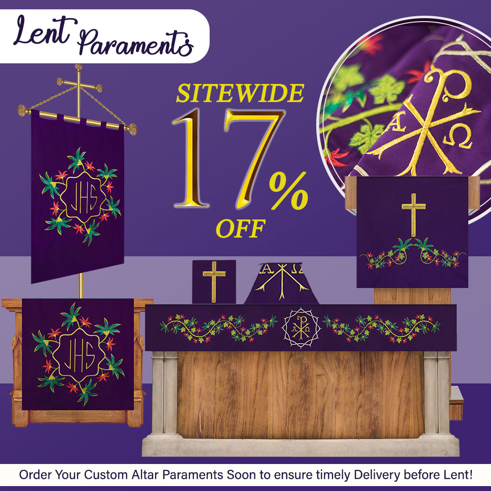 PSG VESTMENTS - Prepare for Lent with PSG's beautifully crafted altar ...