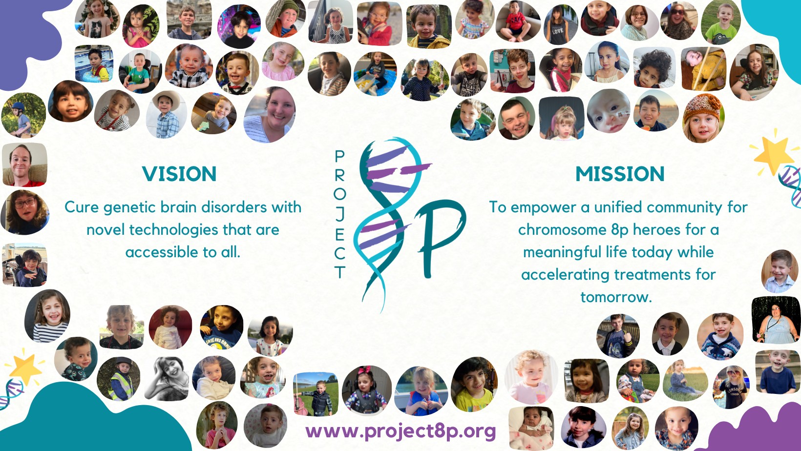 Project 8p, a rare chromosome 8p disorder