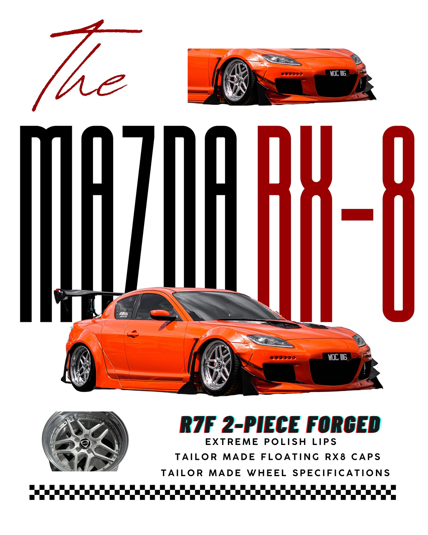 R7F Performance Forged Wheels