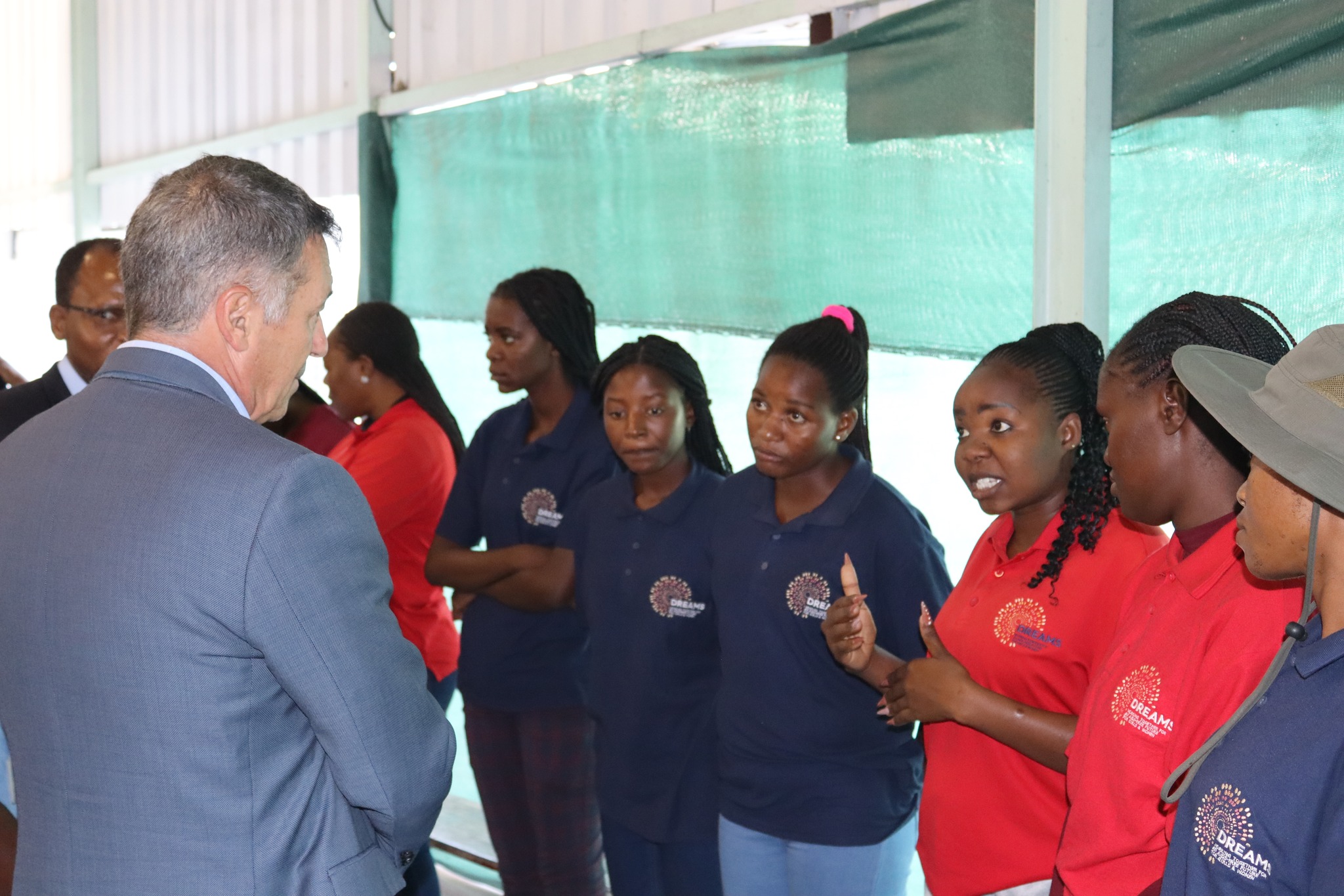 As part of his visit to Oshikoto,... - Project HOPE Namibia