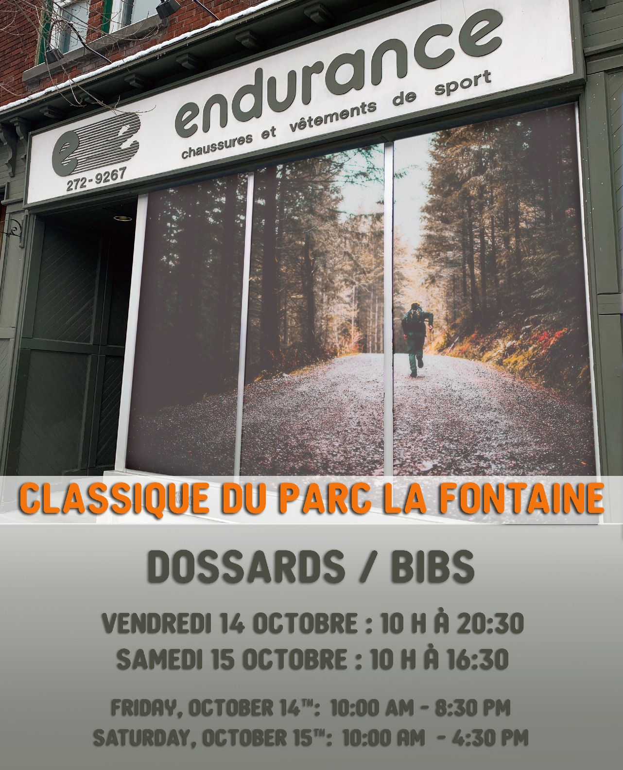 Dimanche 16 octobre: Classique du Parc... - Circuit Endurance | Facebook