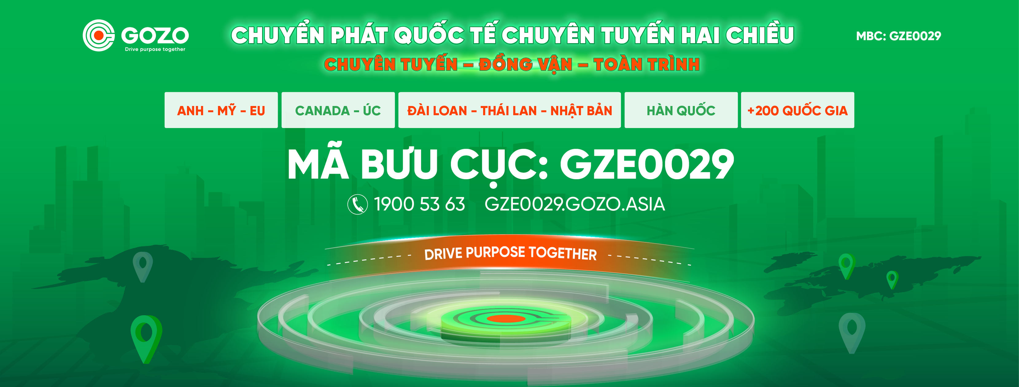 GOZO Express Buôn Mê Thuột - Chuyển phát nhanh quốc tế 4.0 | Buon Me Thuot