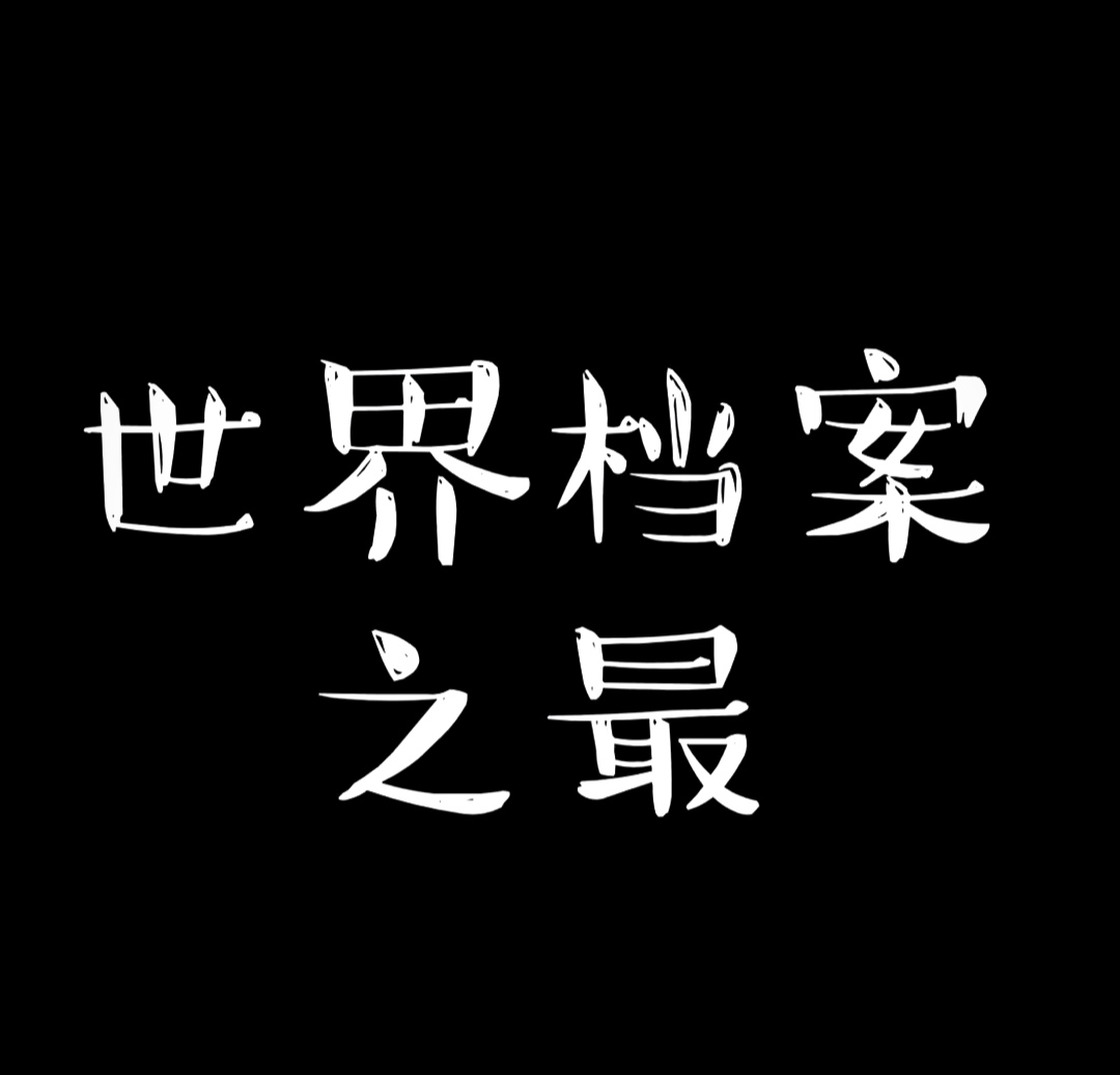 世界档案之最