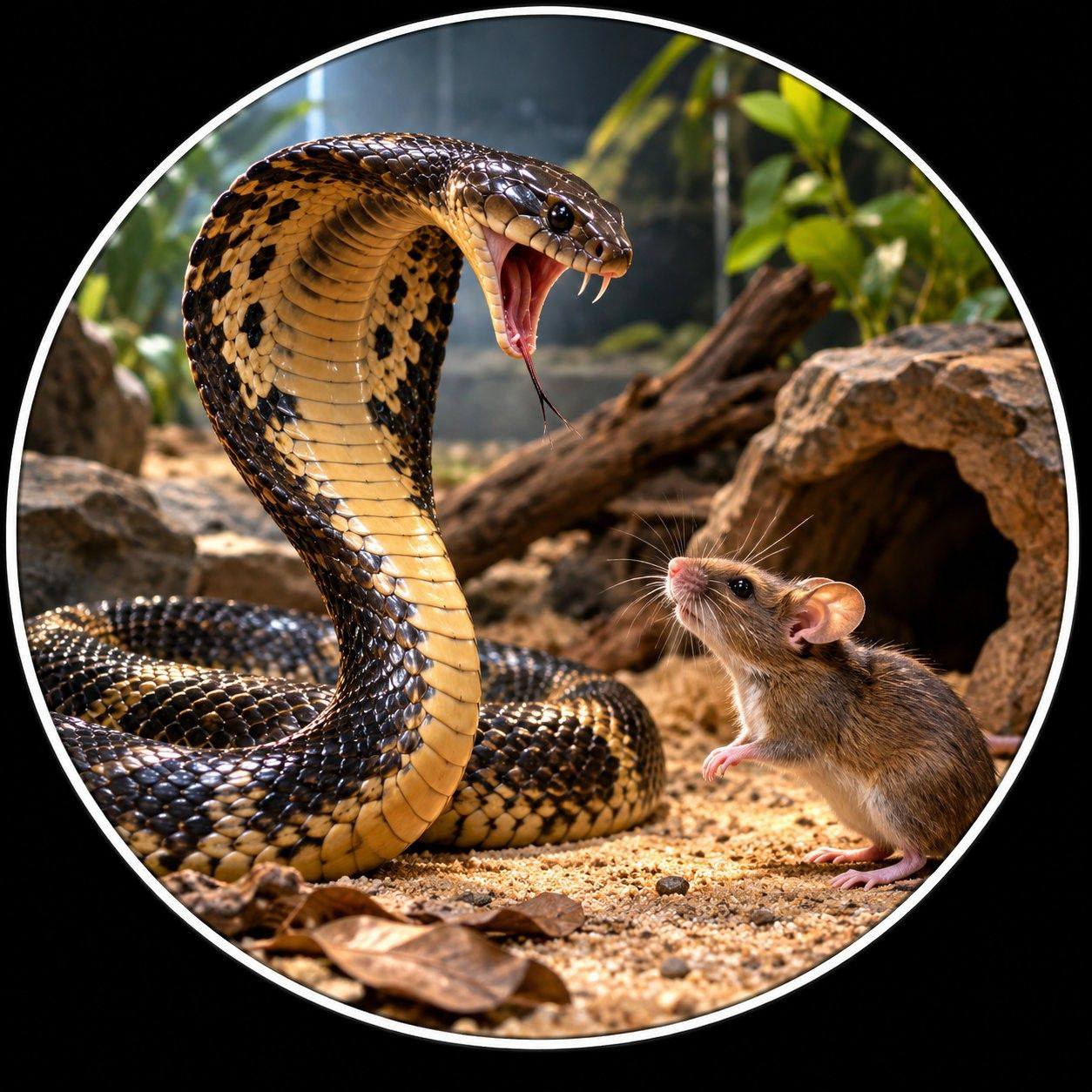 🐱 Bengal Cat vs Rattlesnake 🐍 — a tense predator standoff. One wrong ...