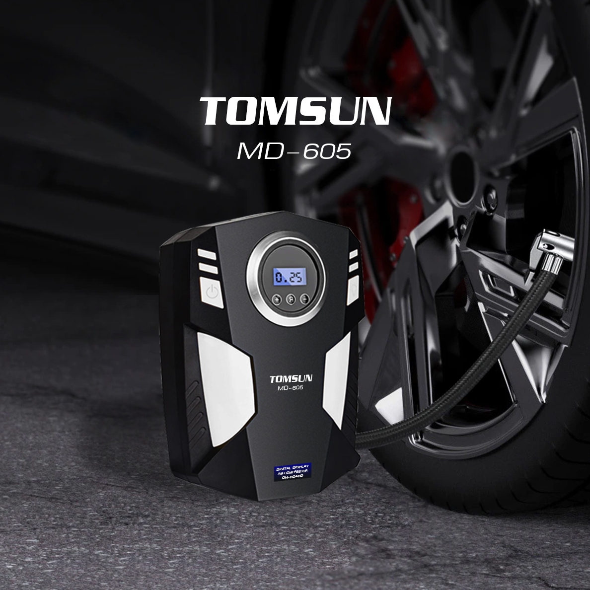 ปั้มลมไฟฟ้า tomsun