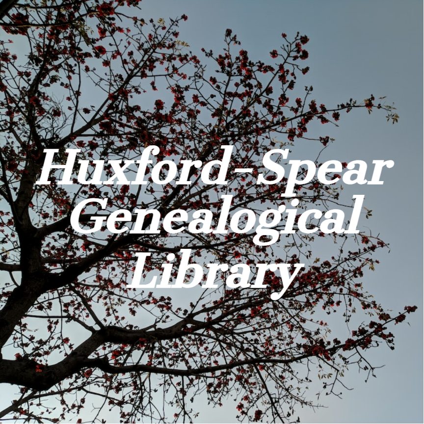 Huxford-Spear Genealogical Library | Homerville GA