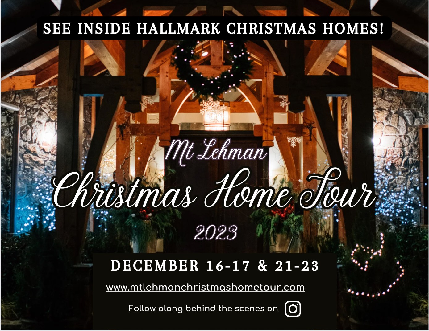 Mt Lehman Christmas Home Tour | Abbotsford BC