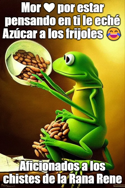 Aficionados a los chistes de la Rana Rene