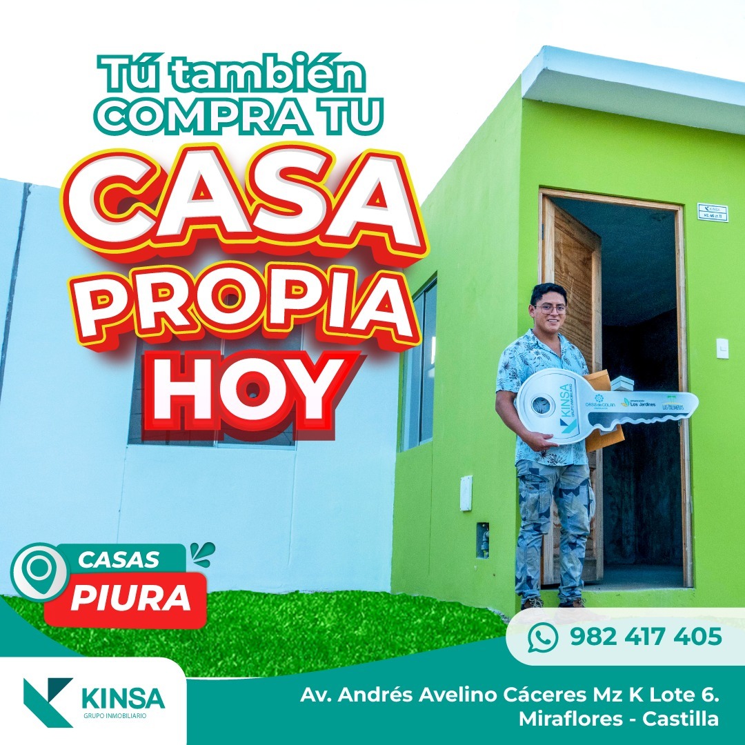 Compra Tu Casa En Piura Con Techo Propio | Piura