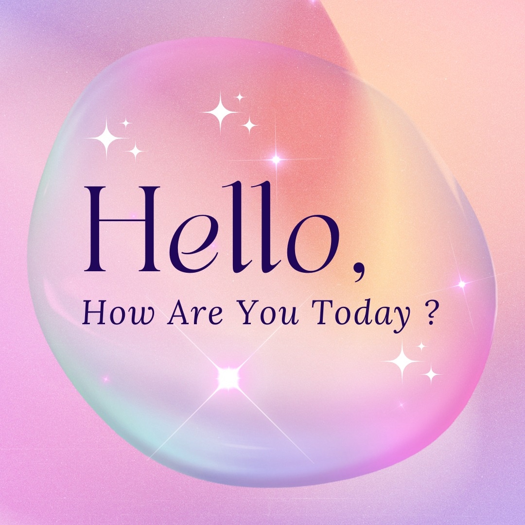 Hello How Are You Today?