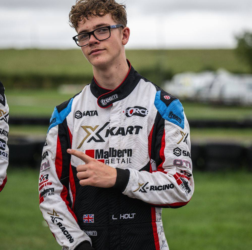 Lewis Holt karting