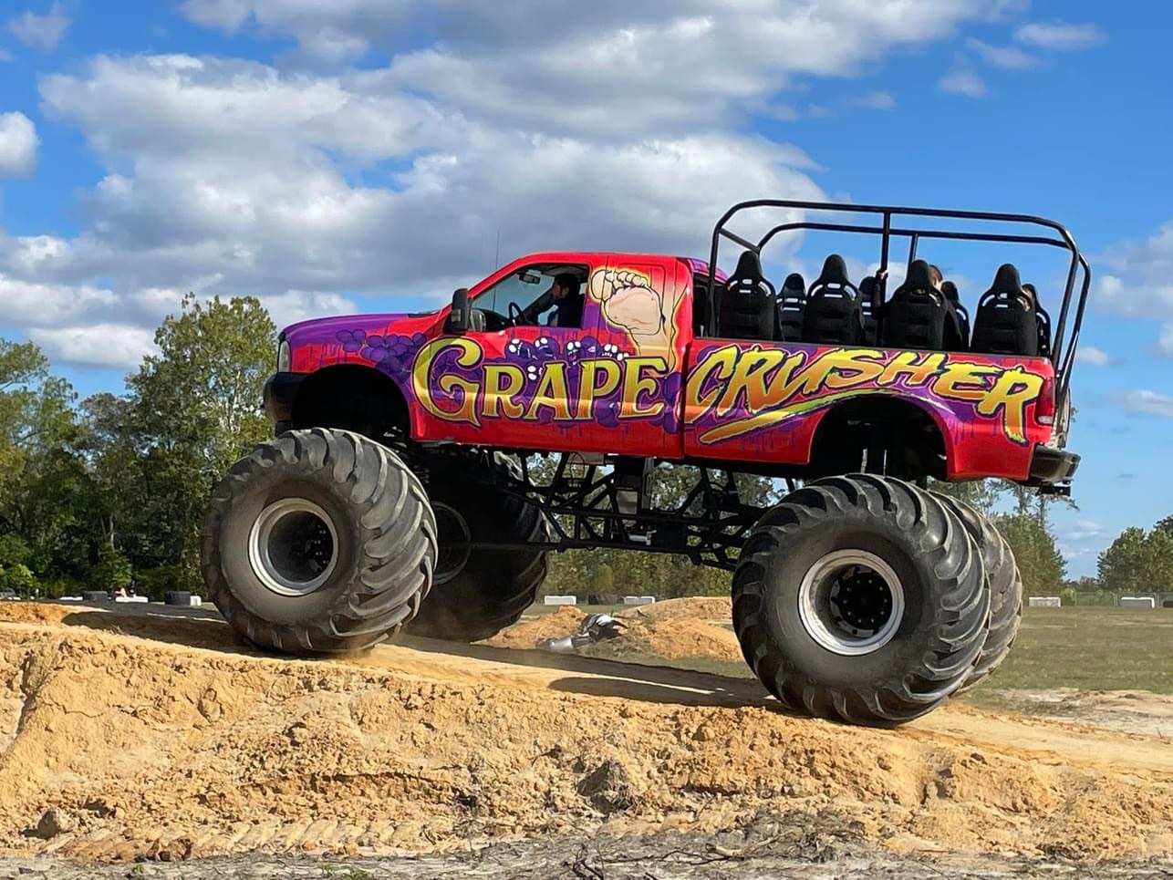Grape Crusher Monster Ride Truck | Tappahannock VA